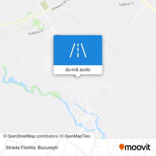 Hartă Strada Florilor