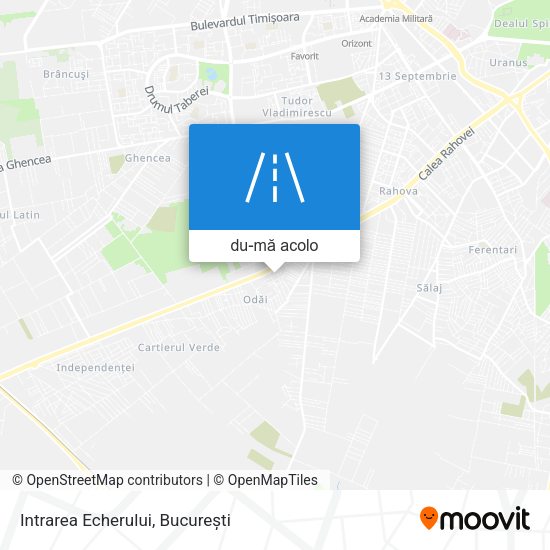 Hartă Intrarea Echerului