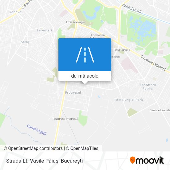 Hartă Strada Lt. Vasile Păiuș