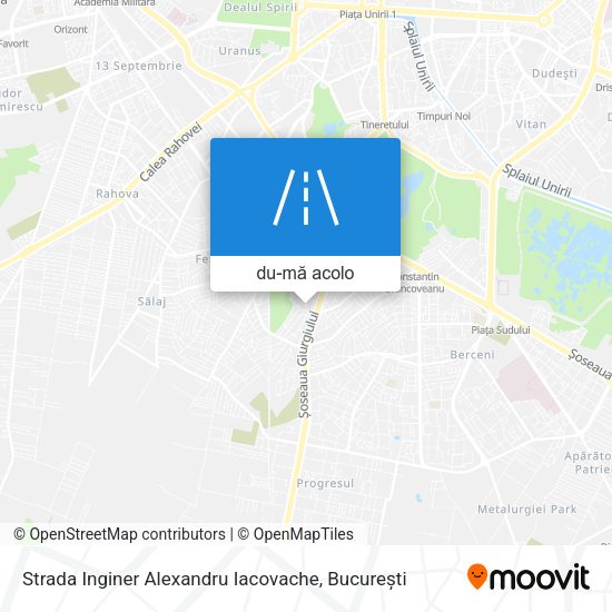 Hartă Strada Inginer Alexandru Iacovache