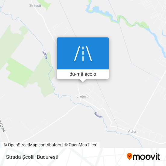 Hartă Strada Școlii