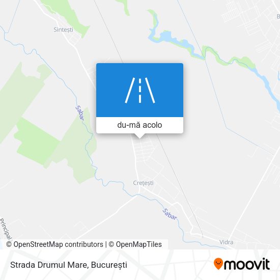 Hartă Strada Drumul Mare