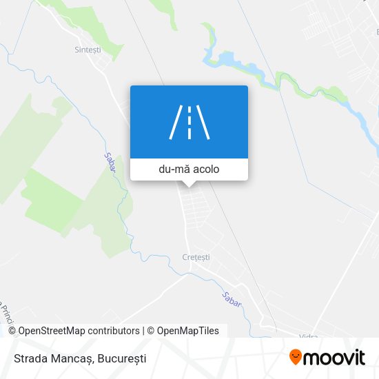 Hartă Strada Mancaș