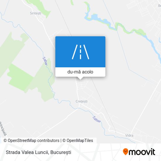Hartă Strada Valea Luncii