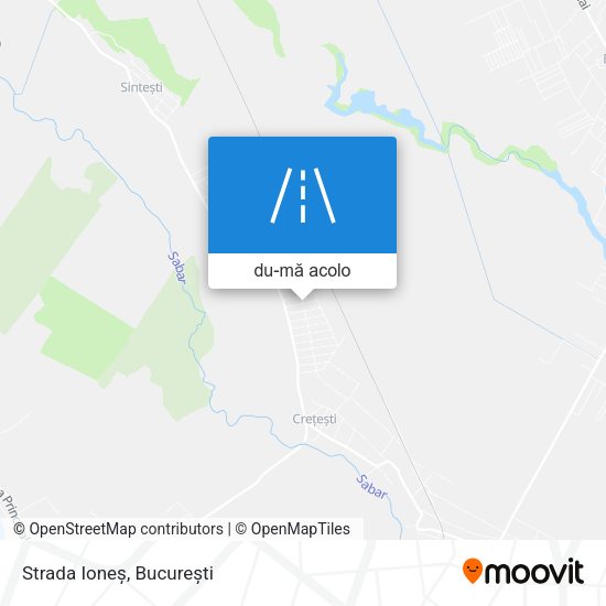 Hartă Strada Ioneș