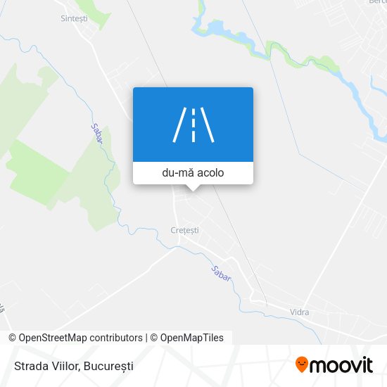 Hartă Strada Viilor