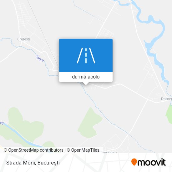 Hartă Strada Morii