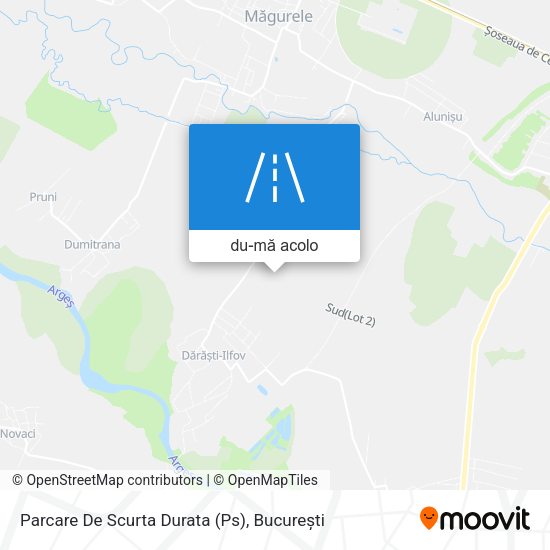 Hartă Parcare De Scurta Durata (Ps)