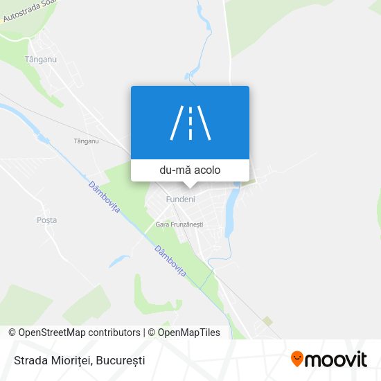 Hartă Strada Mioriței