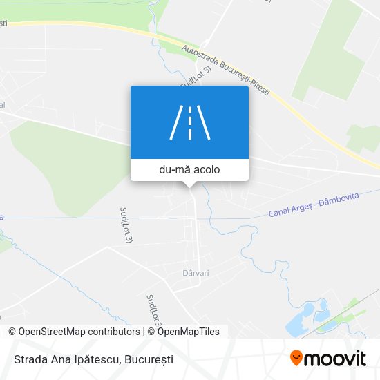 Hartă Strada Ana Ipătescu