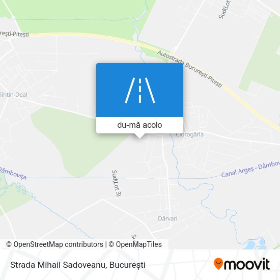 Hartă Strada Mihail Sadoveanu