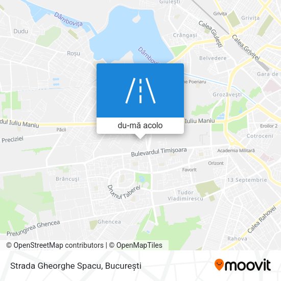 Hartă Strada Gheorghe Spacu