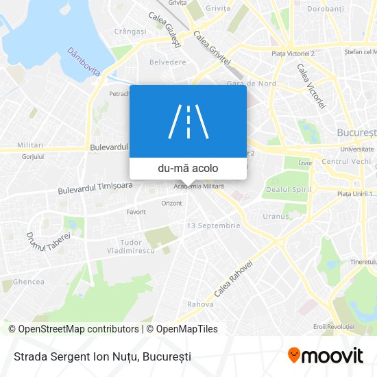 Hartă Strada Sergent Ion Nuțu