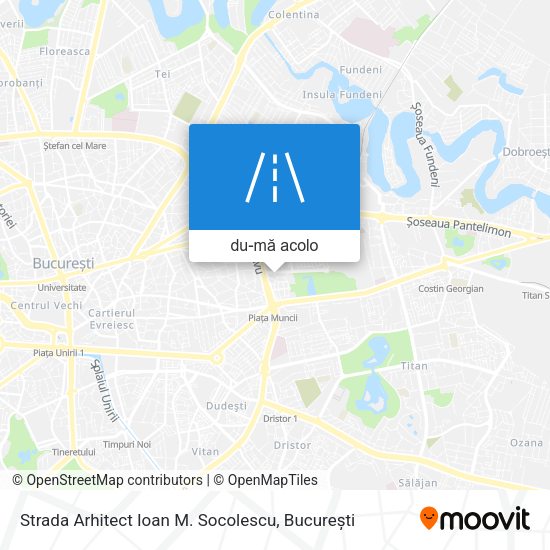 Hartă Strada Arhitect Ioan M. Socolescu