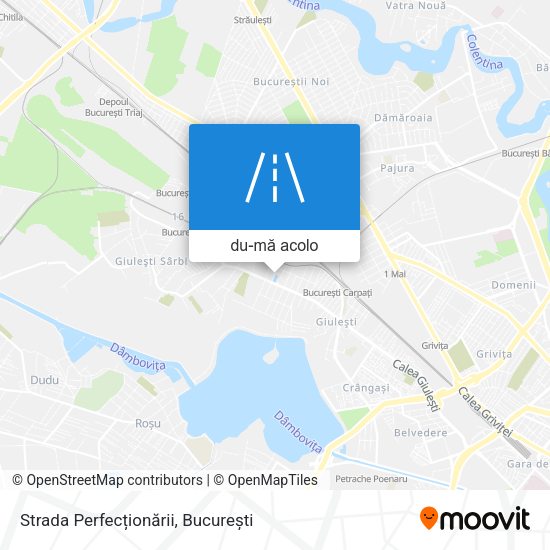 Hartă Strada Perfecționării