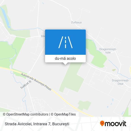 Hartă Strada Avicolei, Intrarea 7