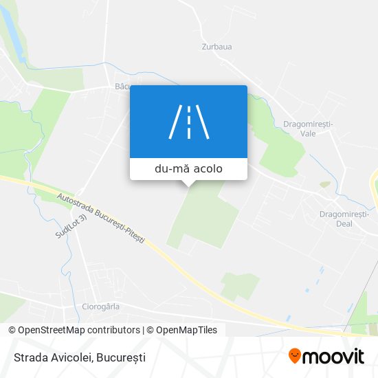 Hartă Strada Avicolei