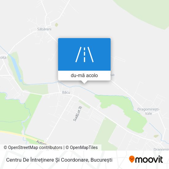 Hartă Centru De Întreținere Și Coordonare