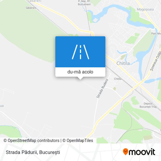 Hartă Strada Pădurii