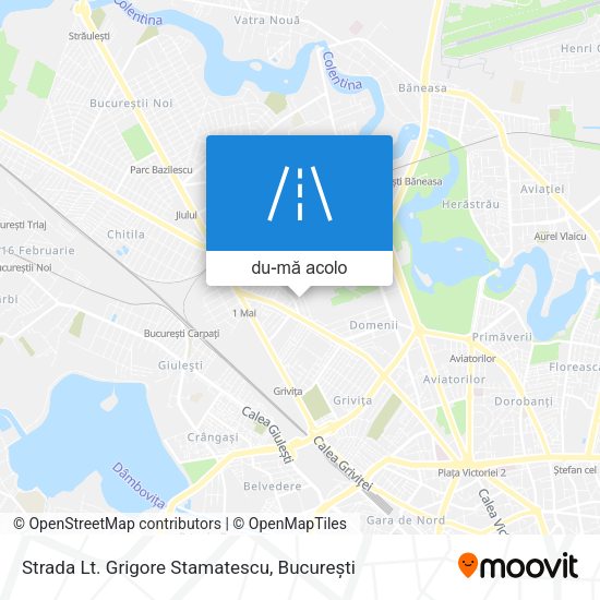 Hartă Strada Lt. Grigore Stamatescu