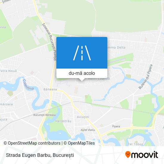 Hartă Strada Eugen Barbu