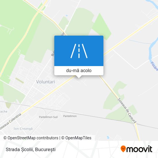 Hartă Strada Școlii