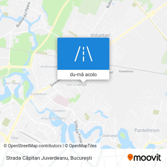 Hartă Strada Căpitan Juverdeanu