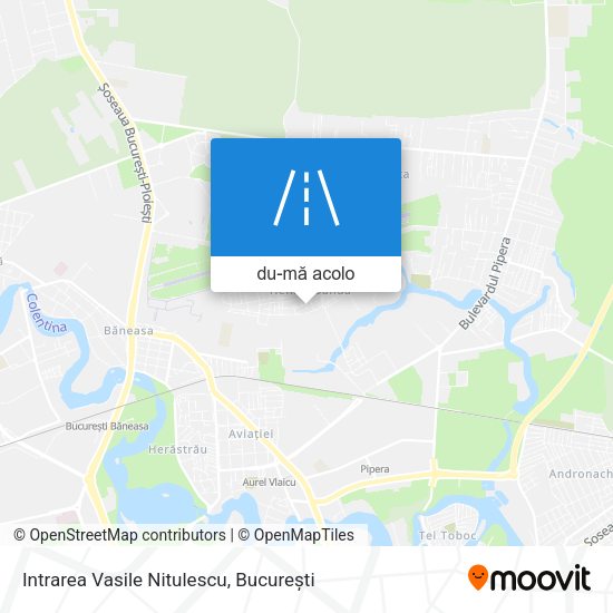 Hartă Intrarea Vasile Nitulescu