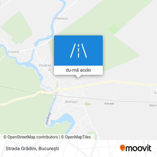 Hartă Strada Grădini