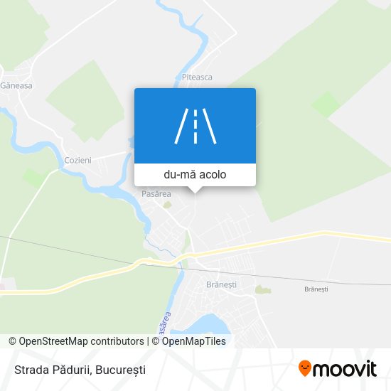 Hartă Strada Pădurii