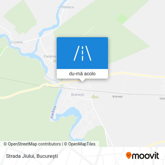 Hartă Strada Jiului