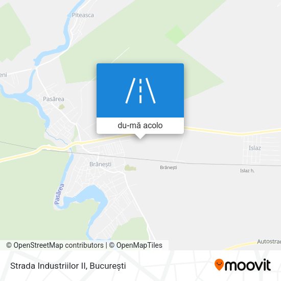 Hartă Strada Industriilor II