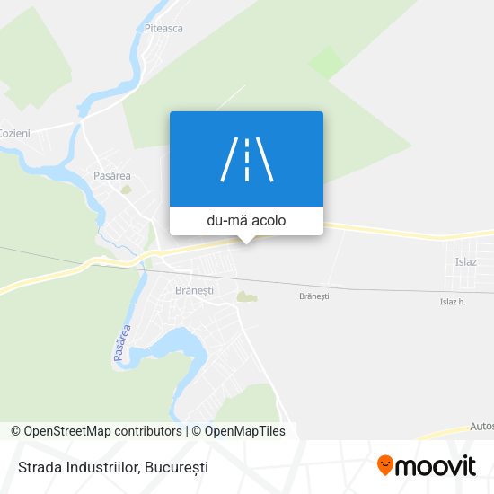 Hartă Strada Industriilor