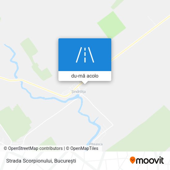 Hartă Strada Scorpionului