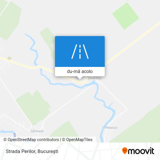 Hartă Strada Perilor