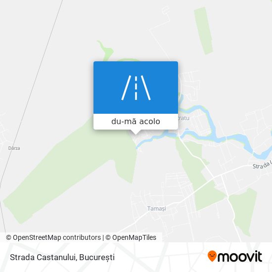 Hartă Strada Castanului