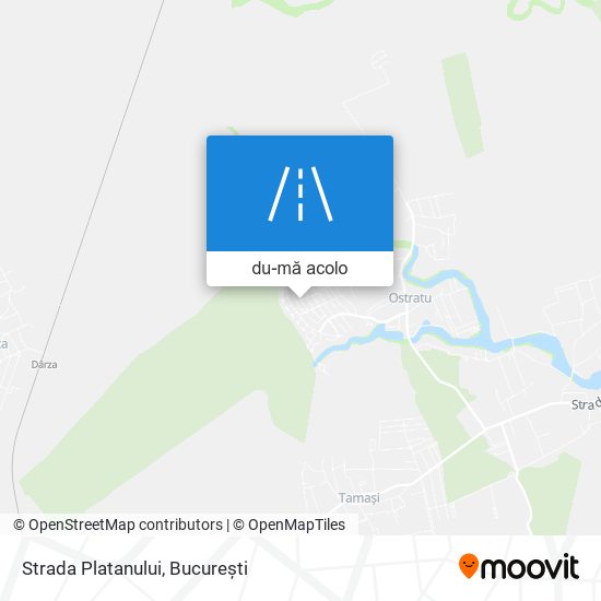 Hartă Strada Platanului