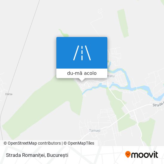 Hartă Strada Romaniței