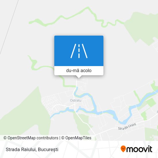Hartă Strada Raiului