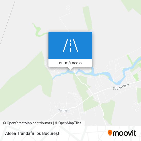 Hartă Aleea Trandafirilor