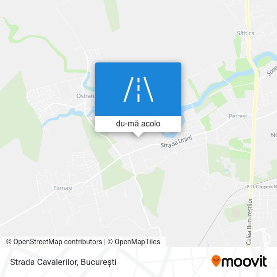 Hartă Strada Cavalerilor