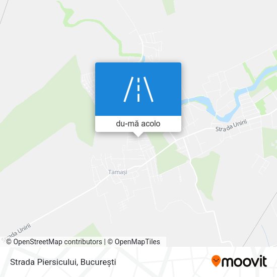 Hartă Strada Piersicului