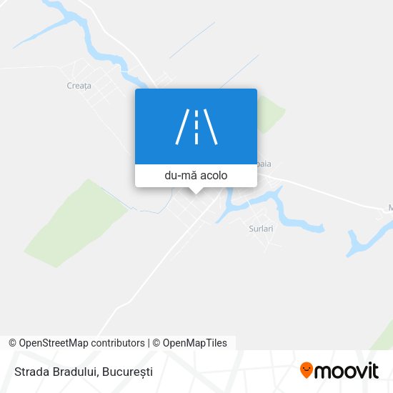 Hartă Strada Bradului
