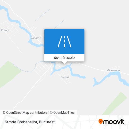 Hartă Strada Brebeneilor