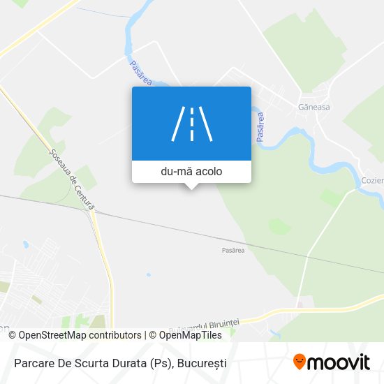 Hartă Parcare De Scurta Durata (Ps)