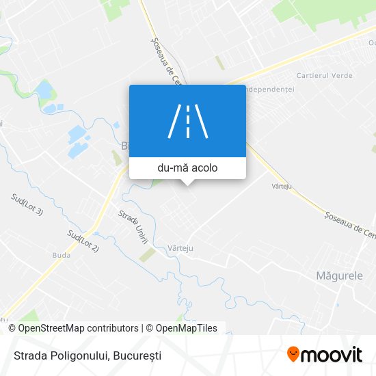 Hartă Strada Poligonului
