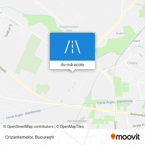 Hartă Crizantemelor