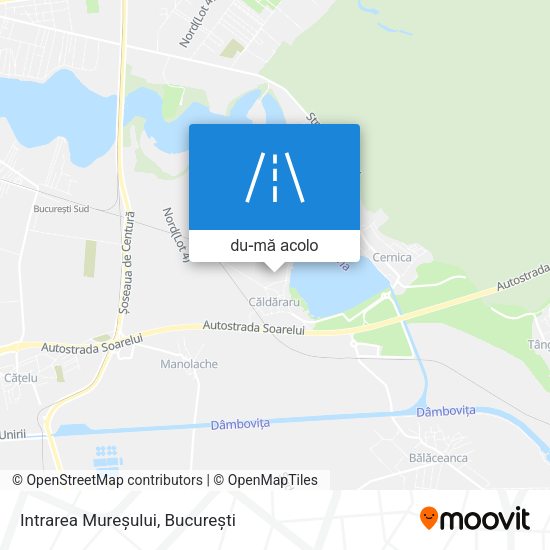 Hartă Intrarea Mureșului