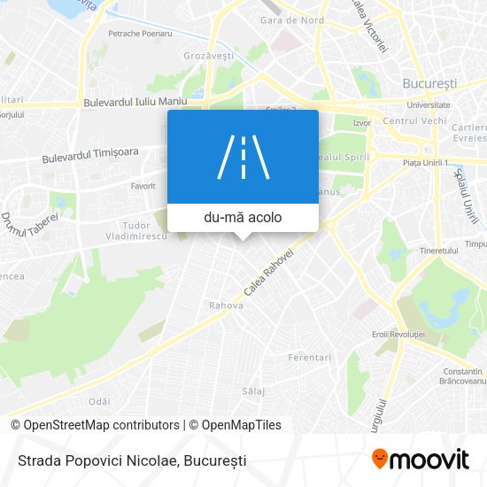 Hartă Strada Popovici Nicolae