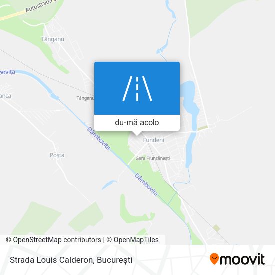 Hartă Strada Louis Calderon